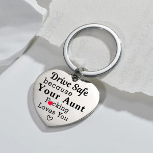 Funny Keychain for Nephew Niece From Auntie